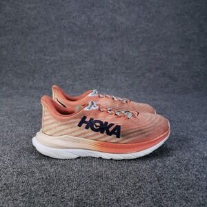 Hoka One One Mach 5 Shoes Women Size 8 Orange Road Running Sneakers 1127894 CPPF